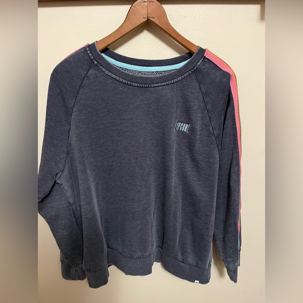 RIP CURL Womens Revival Crew Fleece - M - Picture 2 of 5